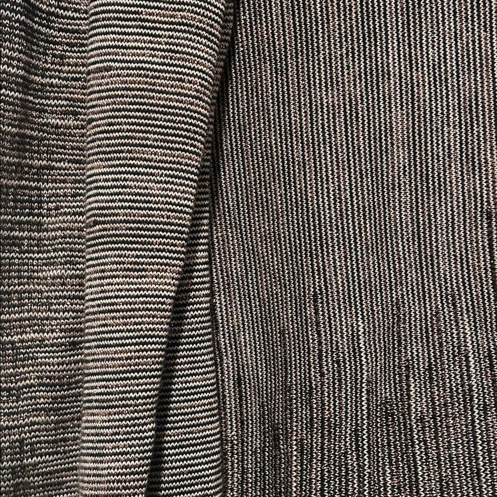 NIC+ZOE Black Brown Gold Sparkly Fancy Cardigan XL - Picture 7 of 7